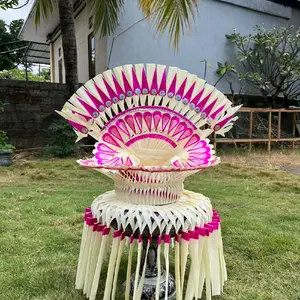 sampyan gebogan pita pink gradasi