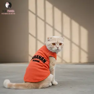 Baju Kucing Lucu “TAHANAN RUMAH”  | Outfit Kucing Anti Galau, Adem, & Stylish – Banyak Warna Pilihan!