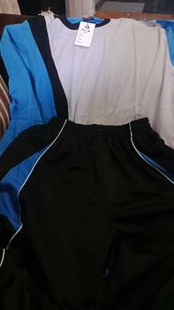 Product Review of Setelan baju olahraga wanita tunik muslimah / setelan baju senam wanita Celana Muslim Panjang Wanita Sport Hitam Seragam Polos Atasan from L**i 0