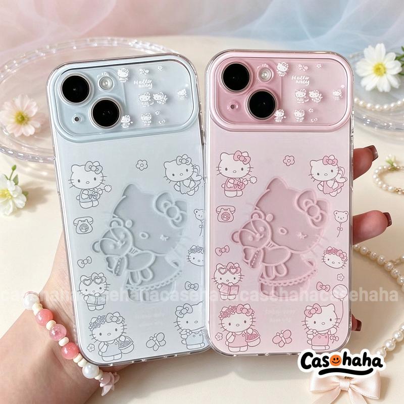 Ốp Lưng Cho IPhone 18 11 13 17 16 15 14 12 Pro Max XR X Air 7Plus XS Max 14 16 7 8 15 Plus SE 2020 Vỏ mềm hình bướm hoạt hình dễ thương Hello Kitty