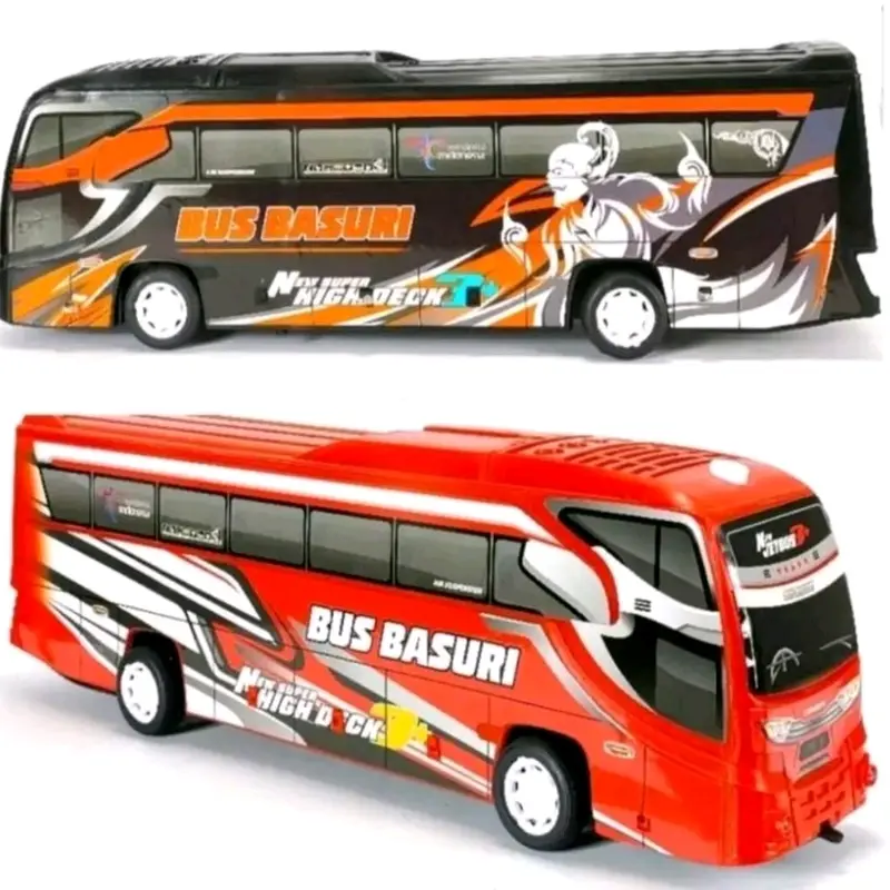 Mainan Bus BASURI Telolet ada Musik Dan Lampu Toys 0