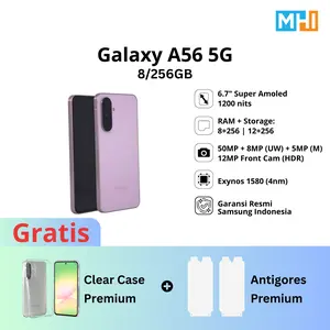 Samsung Galaxy A56 5G, Original, Kamera 50 MP - 8/256GB 12/256GB Original, GARANSI SEIN Layar 6,7 inci Super AMOLED