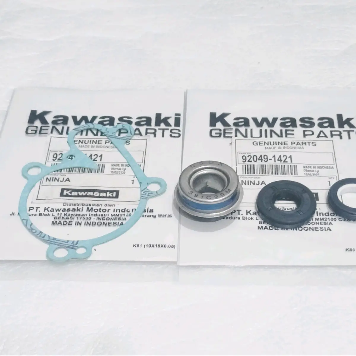 PAKET SEAL SIL ORING SET PACKING PAKING WATERPUMP WATER PUMP NINJA 150 R RR S SS KAWASAKI