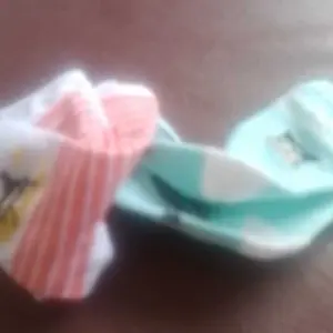 ( Paket 3 & 6 Pasang ) Kaos Kaus Kaki Viral Anak Perempuan Usia TK-Paud Motif Kuromi / Kaos Kaki Koromi Anak