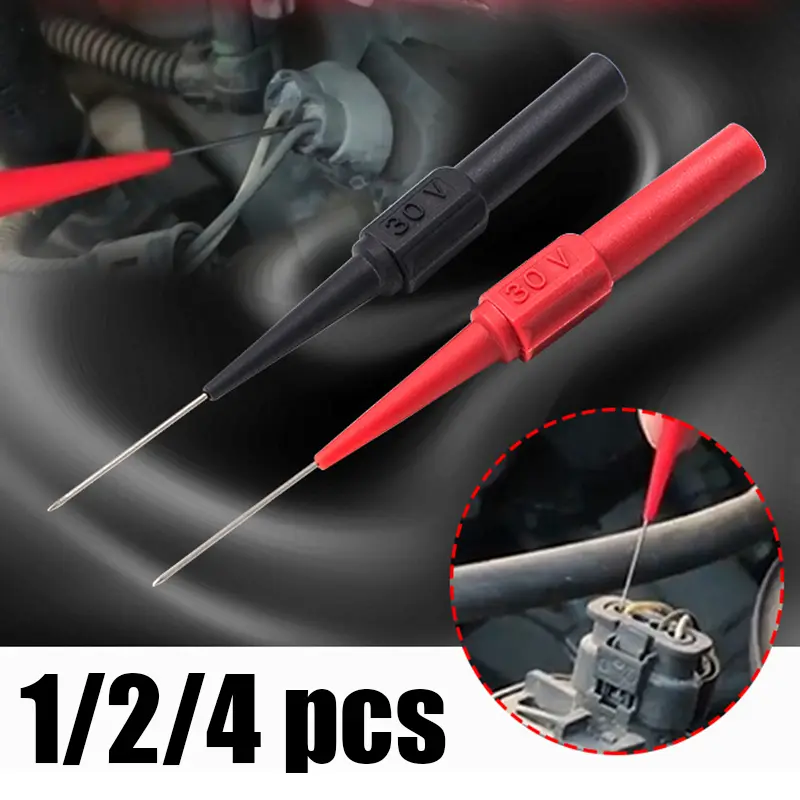 Công cụ chẩn đoán, Máy tự động, Đầu dò đầu Naald xỏ khuyên Terug, Máy đo điện áp 30V, Dụng cụ tự động, Thích hợp cho ô tô, Kiểm tra đa năng, Công cụ tự động 0