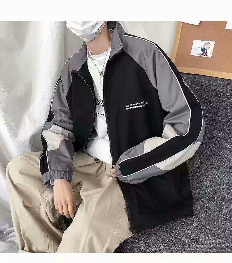 Product Introduction of Jackets for men and women in spring and autumn Joker Korean students loose lazy wind casual slim ins tide couple jacket tops. 8