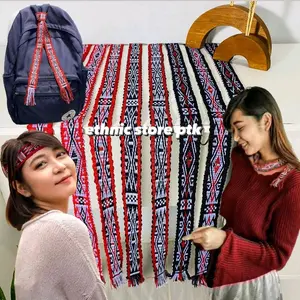 Ikat Kepala Tenun Sortali Batak (Aksesoris / Hiasan Tas)