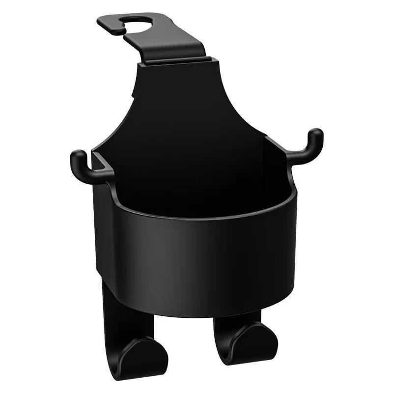 Giá Để Cốc Nước Sau Ghế Xe Hơi, Đa Chức Năng, Có Móc, Giá Để Đồ Uống Ghế Sau, Hộp Đựng Đồ Màu Đen, Phụ Kiện Nội Thất Xe Hơi mobinsườn msd ghiđông taynghỉ 5