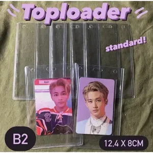 Toploader Photocard - Pelindung PC Packing untuk Koleksi Kartu Anda