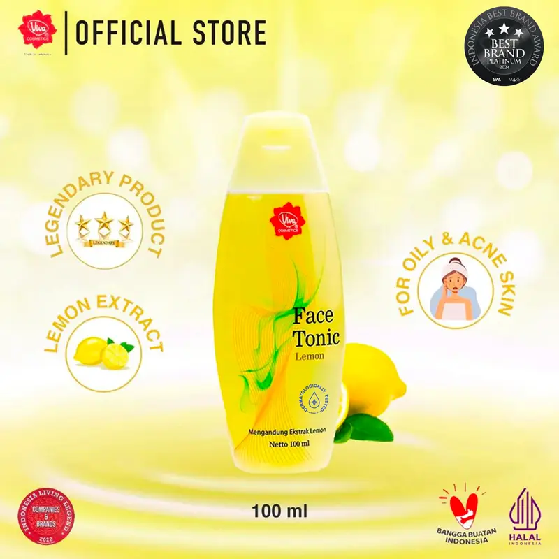 Viva Face Tonic Lemon 100 ML 0