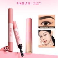 Gambar [Live Exclusive]PINKFLASH #ColorLock Waterproof Eyebrow Pomade Cream High Pigment Smudge-proof & Breathable Liquid Concealer Long Lasting Full coverage - Concealer 02+Eyebrow BR01 dari PINKFLASH STORE Kab. Tangerang 1 Tokopedia