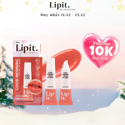 Mặt Nạ Dưỡng Môi Có Màu Lip It Good Morning Color Lip Mask 10 g