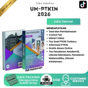 Terbaru Buku UMPTKIN (Edisi Hemat) Sesuai Dengan Kisi-kisi Terbaru UM-PTKIN + Gratis Akses E-Learning
