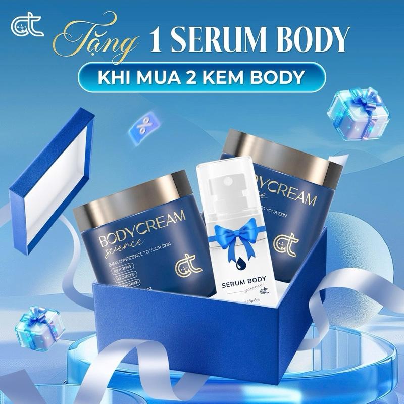 COMBO 2 HỦ BODY CREAM SCIENCE HỖ TRỢ DƯỠNG DA TRẮNG SÁNG [ NHẬN NGAY 1 GIFT XỊN]
