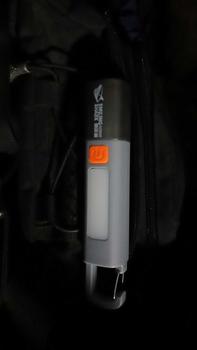 Product Review of Smiling Shark LED Torch Light XPE Super Bright Flashlight with Hook Camping Light USB Rechargeable Zoomable Waterproof from C**e 0