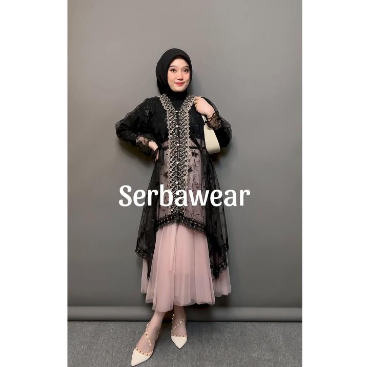 Product Introduction of Lexia Outer Tunik  Brocade Lace Outer ADA JUMBO LD 120 - 140cm Atasan Wanita | Outer Kondangan |Outer Renda| Outer Brukat | Outer Tile | Outer Organza | Outer Lebaran Pesta 6