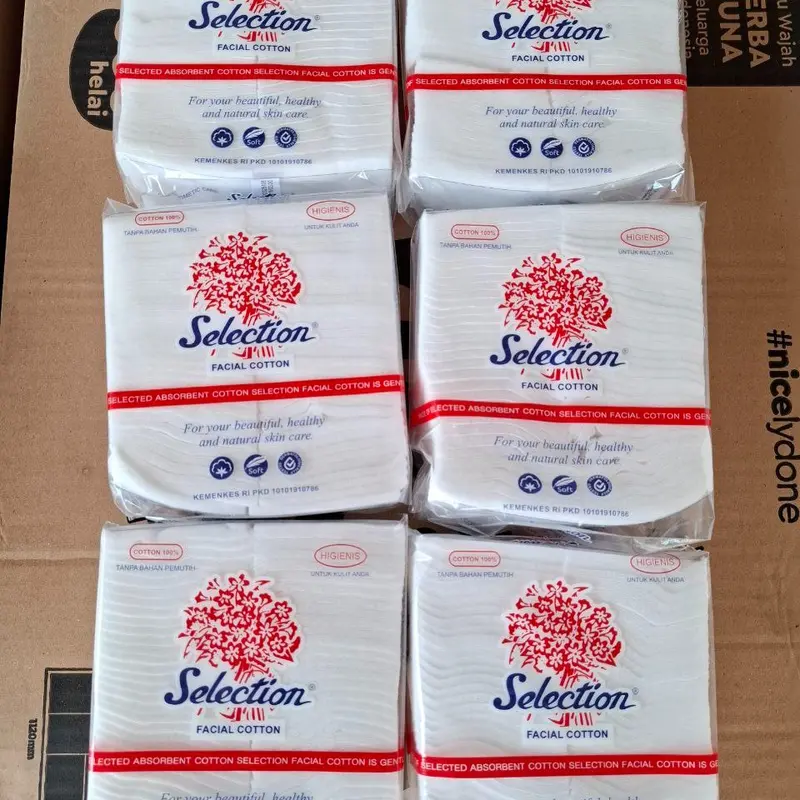 PAKET 6 Pcs Kapas Selection 35gr Kapas Kecantikan Wajah 1