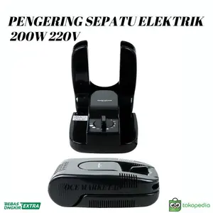 Alat Pengering Sepatu Alat Pengering Sepatu Elektrik Hitam Shoe Dryer Multifungsi -