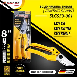 Solid Pruning shears Gunting dahan heavy duty profesional 8" SLGS53-001