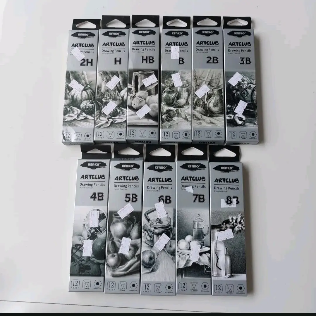Pensil gambar kenko. 5B,6B,8B . (harga 2 pcs)