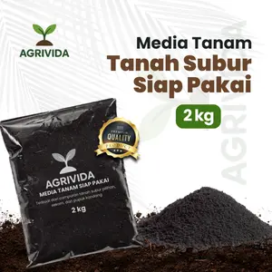 Media Tanam Tanah Subur 2Kg – Siap Pakai, Organik, Gembur, Kaya Nutrisi, Cocok untuk Semua Tanaman Hias, Sayur, dan Buah – Bebas Hama & Ramah Lingkungan