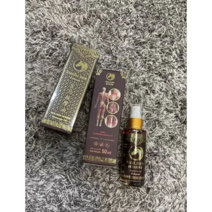 PASTI MURAH Golden Horse Massage Oil Original Thailand