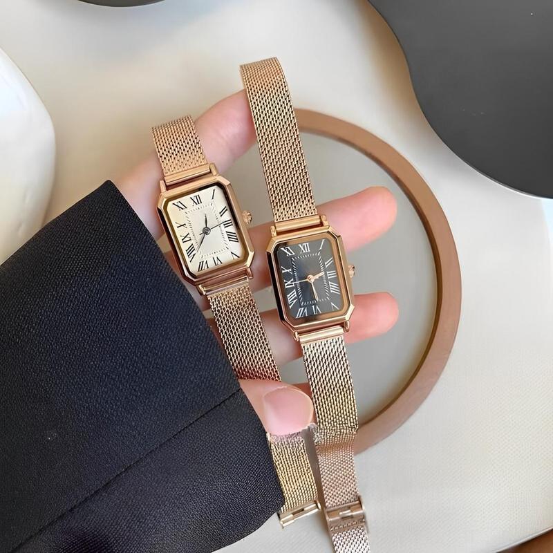 INS Ladies Watches Trendy and Fashion Style Women Watch Jam Tangan Wanita Besi Petak 5
