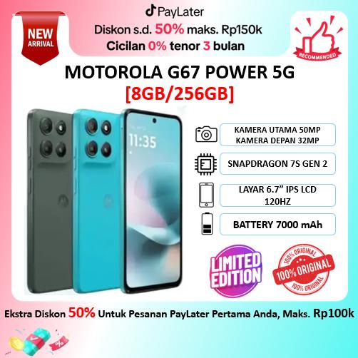 Promo Motorola G67 Power 5G [8/256GB] | Snapdragon 7s Gen 2 | 6.7