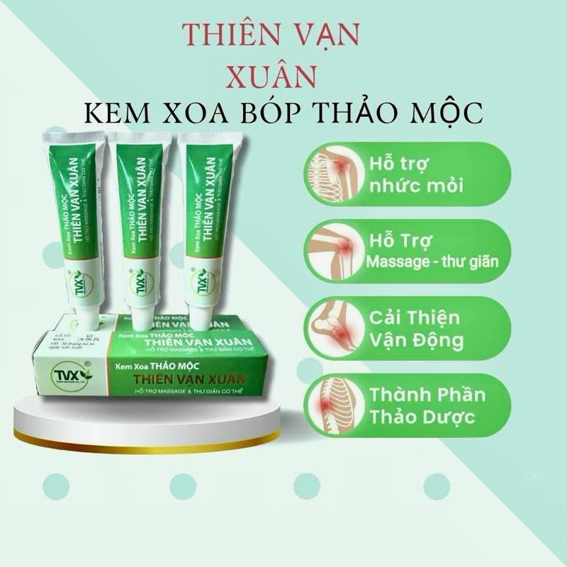 [ 3 TUYB ] KEM XOA BÓP THẢO DƯỢC THIÊN VẠN XUÂN - HỖ TRỢ CẢI THIỆN CÁC VẤN ĐỀ CƠ XƯƠNG KHỚP