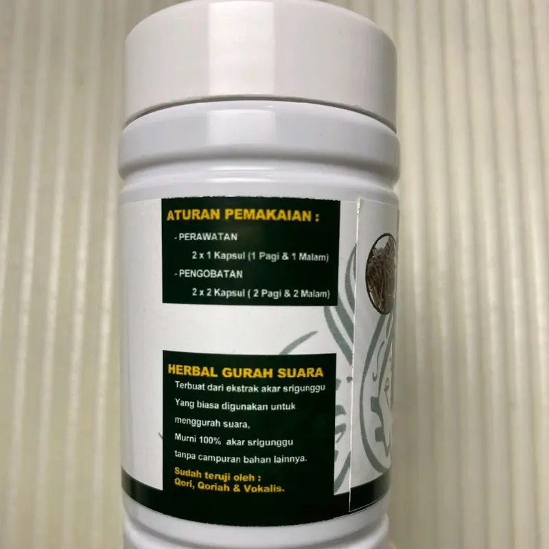 Gurah Herbal AL-MUMTAZ Paket 2 Botol Besar Lebih Hemat [bisa COD] 100% Herbal Ekstrak Akar Srigunggu 6
