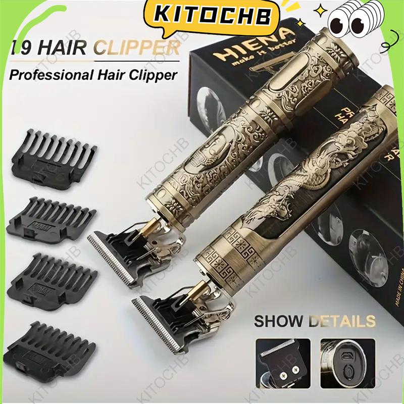 KITOCHB Hair Clipper Professional Cordless Razor Electric Rechargeable ...