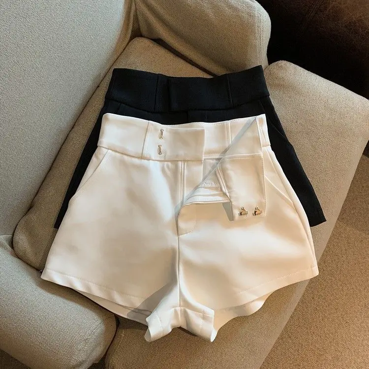 sachin and babi light blue dress High-Waisted Shorts with Piping