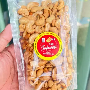 Kacang mente goreng kemasan 170gram pecahan Mete Snack Food