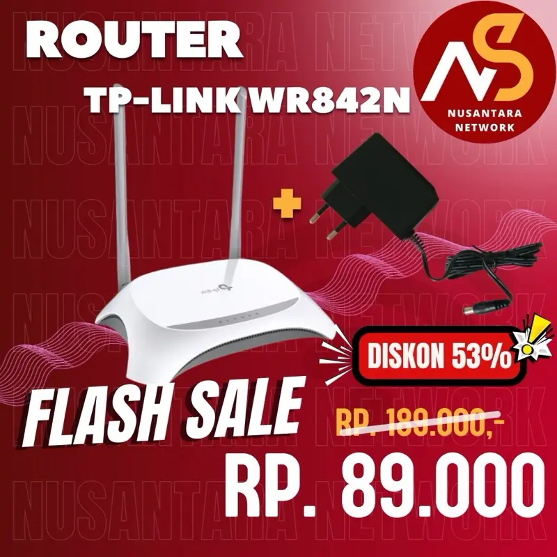 TP LINK TL- WR 842N FIRMWARE  TENDA F3 V6 STABIL & ADAPTOR