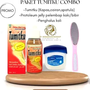 Tumitku + Pelembab Bibir Dan Kaki + Penghalus Tumit 3in1 Kombo Komplit