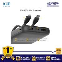 Gambar KiiP E33C Powerbank Slim 10000mAH Dual Input USB-C Micro USB Power Bank - White dari Sentra Digital Kota Surabaya 4 Tokopedia
