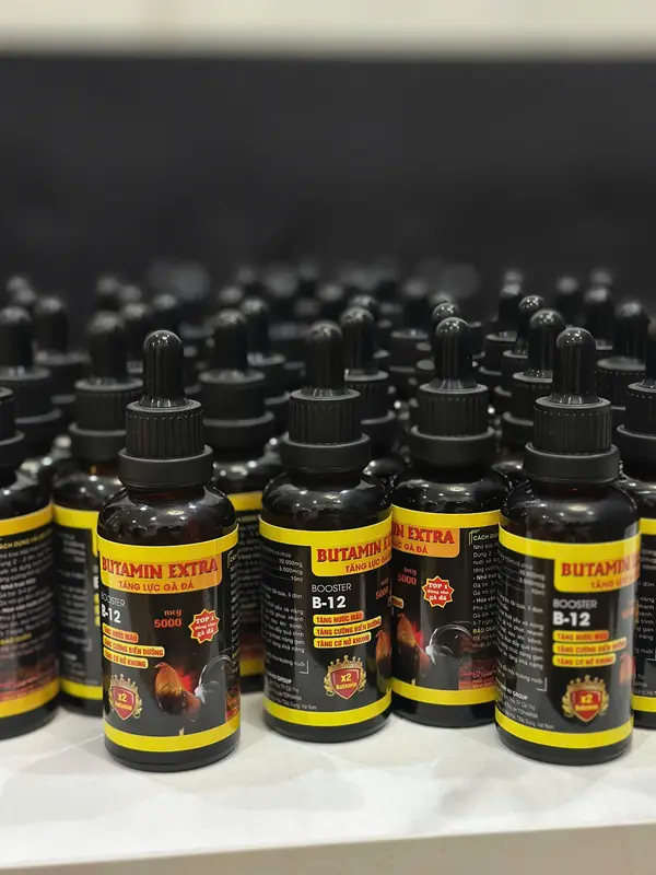 Butamin Extra B12 chai 100ml: Nhập Mỹ - Nuôi gom bo cấp tốc 7 đến 10 ra trận. 1
