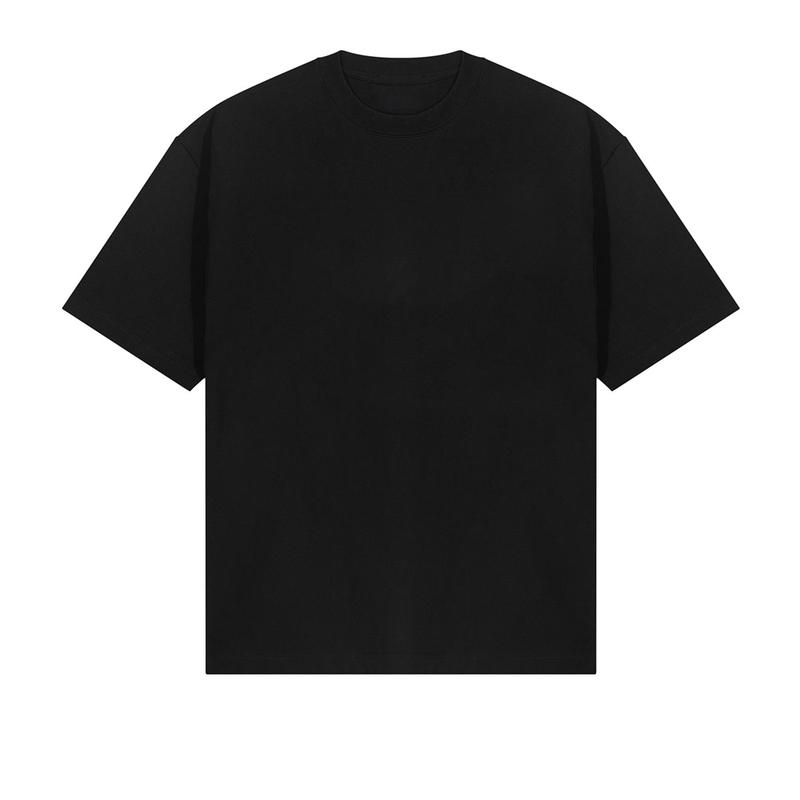 T-shirt Kaos Distro Baju Pria Cowok Nyaman Casual Katun Polos Hitam Polos Dewasa Kerah C071  Combed Keren 7