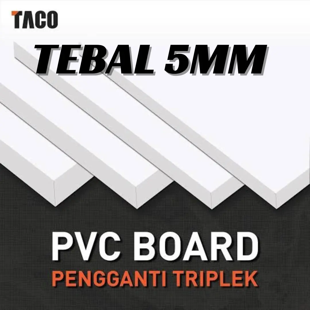 PVC FOAM BOARD 5MM UKURAN 40X80