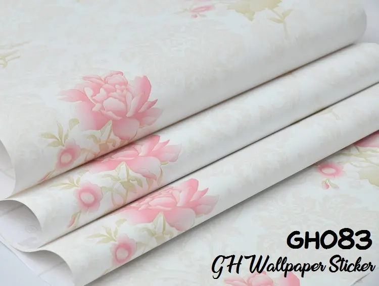 WALLPAPER Sticker Dinding wallpaper 3d motif segitiga zigzag Premium