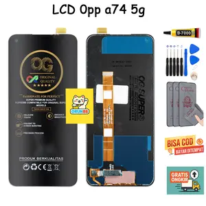 LCD OEM Opp a74 5g + Touchscreen Layar Pengganti Berkualitas Tinggi Bisa COD Gratis Ongkir