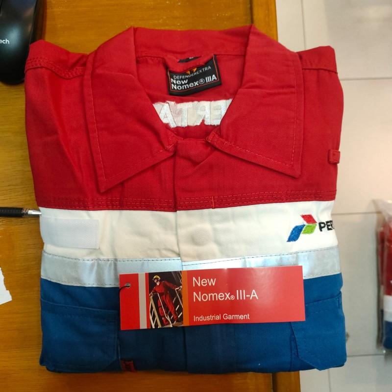 Product Introduction of Coveroll Pertamina New Nomex IIIA Original Berkualitas 100% - Baju Seragam Pertamina 5