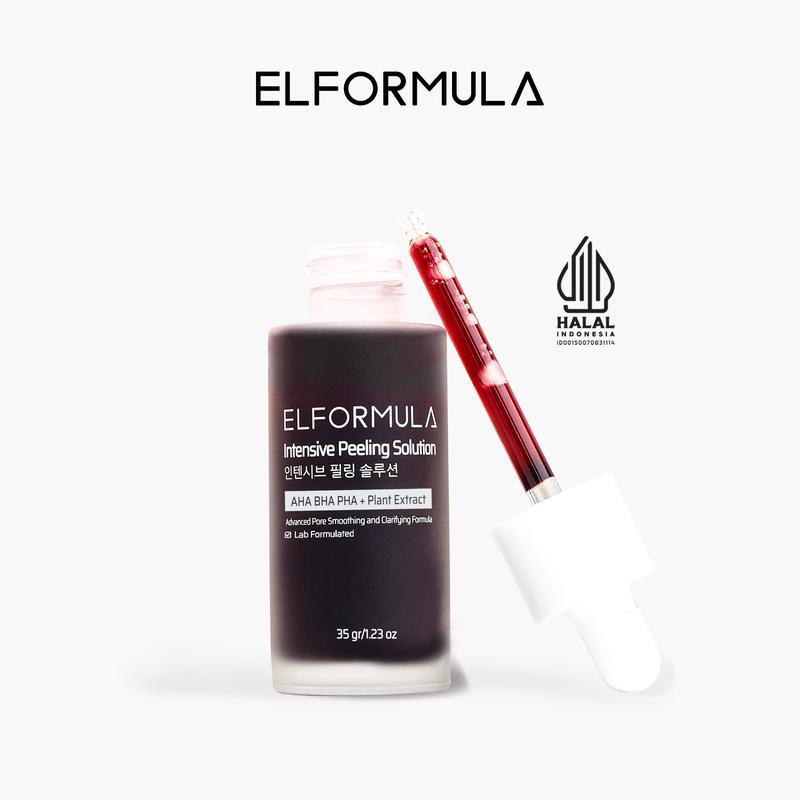 [READY STOCK] ELFORMULA Intensive Peeling Solution - Serum Exfoliating Dark Spot Eksfoliasi Wajah Berminyak Mencerahkan Kusam dan Mengangkat Sel Kulit Mati dan Kotoran Exfoliasi 1