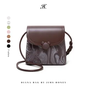 [ BEST DEAL, OWNER'S CHOICE!!! ] JIMS HONEY Tas Wanita Diana Bag Tas Selempang Sling Bag Tas Kecil Tas Lebaran Kulit local brand women 2025