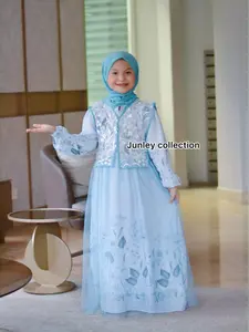 ALMEERA gamis ceruty babydoll anak 2-12 tahun