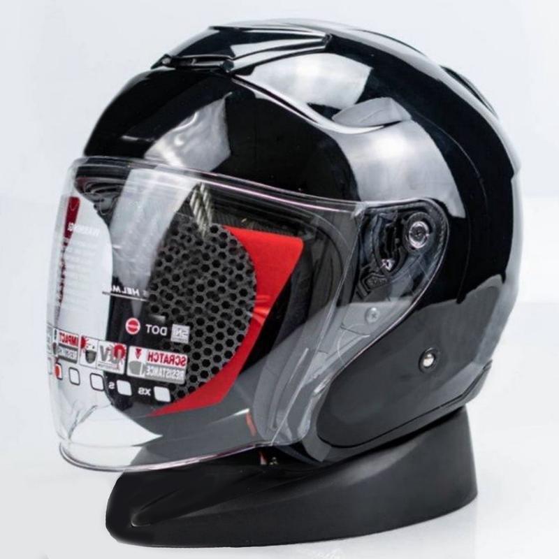 Product Introduction of Helm MLA KYOTO Solid White Helm Half Face SNI PREMIUM Untuk Pria Dan Wanita Dewasa COD 1