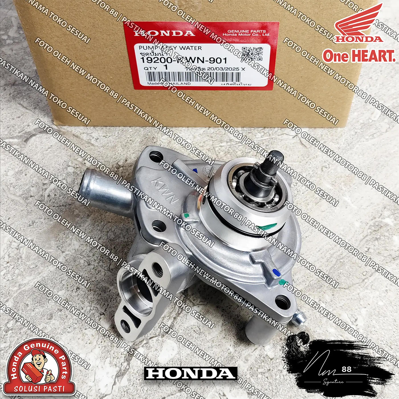 Waterpump Water Pump Assy Vario 125 150 FI eSP PCX 150 ADV 150 Vario Techno 125 Original Thailand 19200-KWN-901