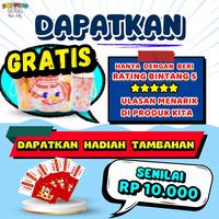 Gambar JELLY MOTIF TELUR CEPLOK MINI / TOPPING MINUMAN KEKINIAN dari Nata Jelly Official Store Kota Bandung 4 Tokopedia