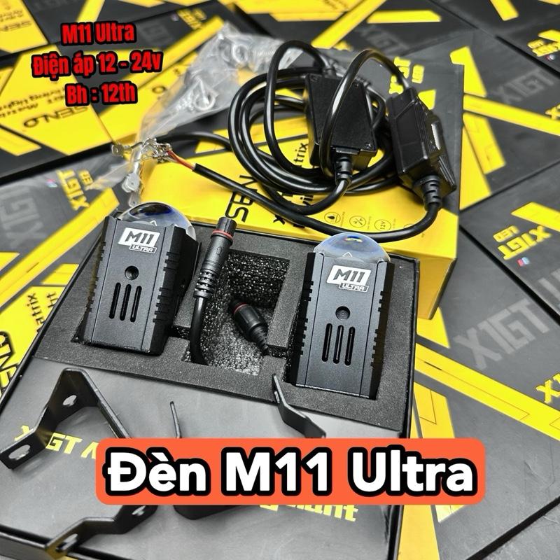 Đèn trợ sáng M11 Ultra Giống M10 Ultra V2 Mẫu 2025 Công suất 60w 1cặp chống nước IP68 Bảo hành 12 tháng
