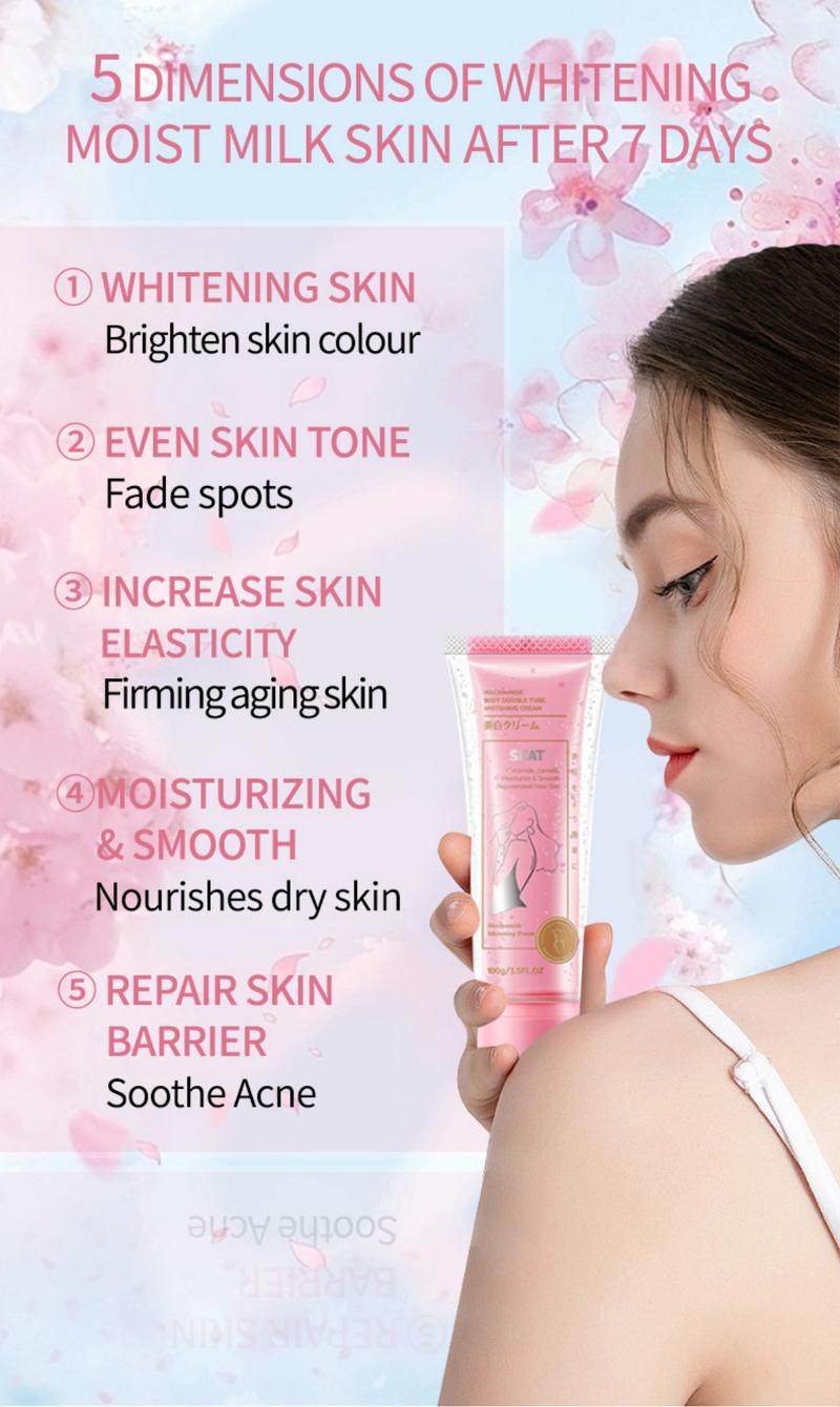 Product Introduction of Nicotinamide Brightening Body Cream 100g Whitening 0